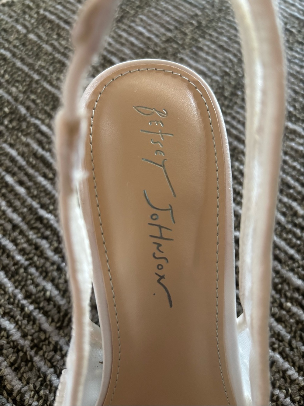 Betsey Johnson Ivory Nikki Heels - Picture 3 of 5